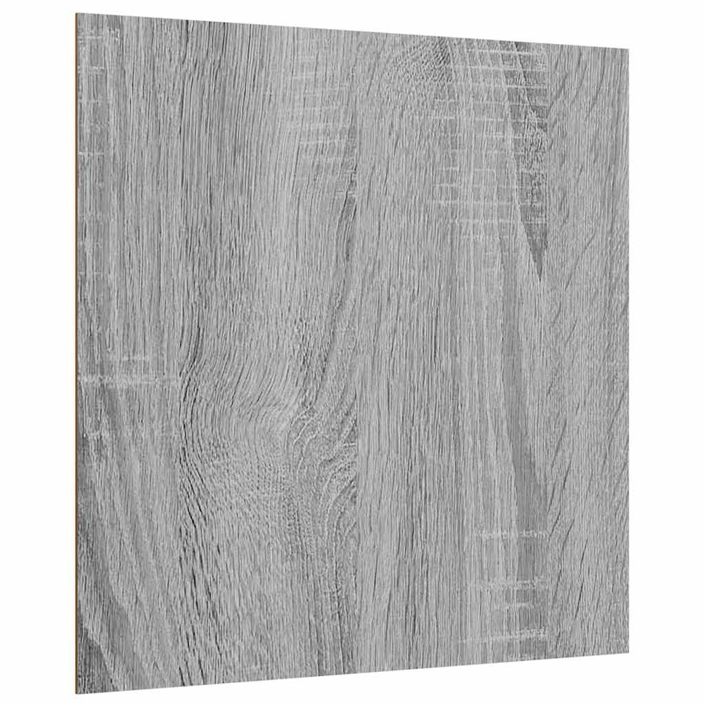 Paneles Decorativos 50 pcs Gris Sonoma 30 x 30 x 0.27 cm