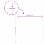 Paneles Decorativos 12 pcs Madera vieja 30 x 30 x 0.27 cm