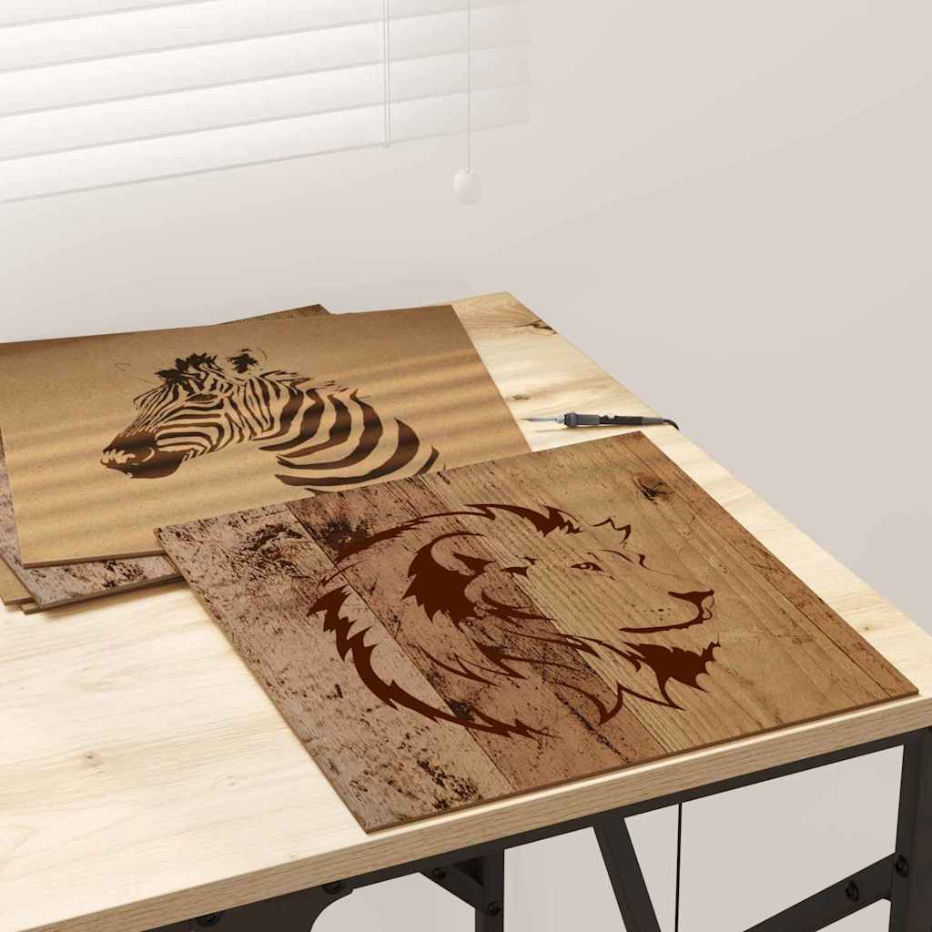Paneles Decorativos 50 pcs Madera vieja 30 x 30 x 0.27 cm
