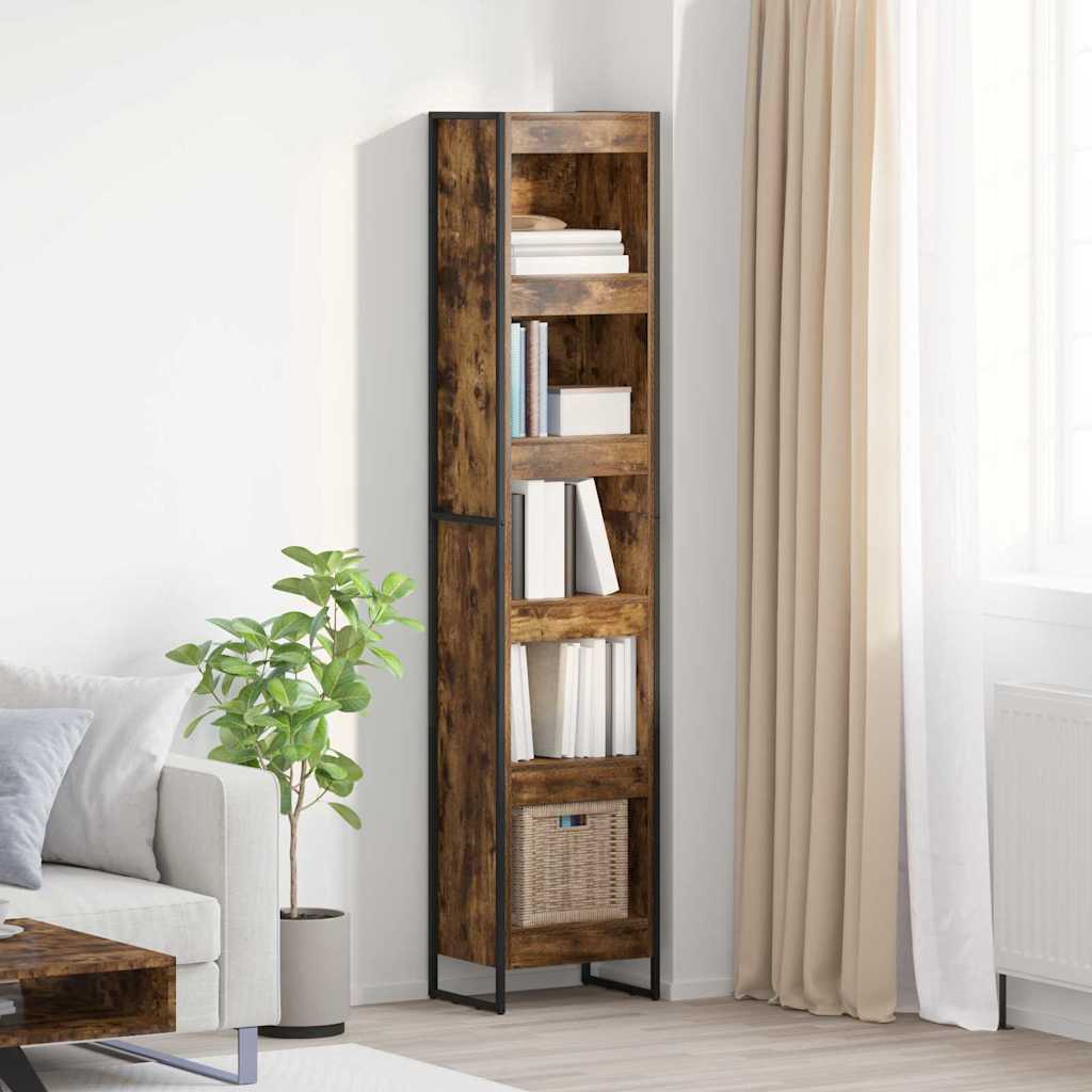 Estantería para libros Roble Artesanal 80 x 30 x 121 cm