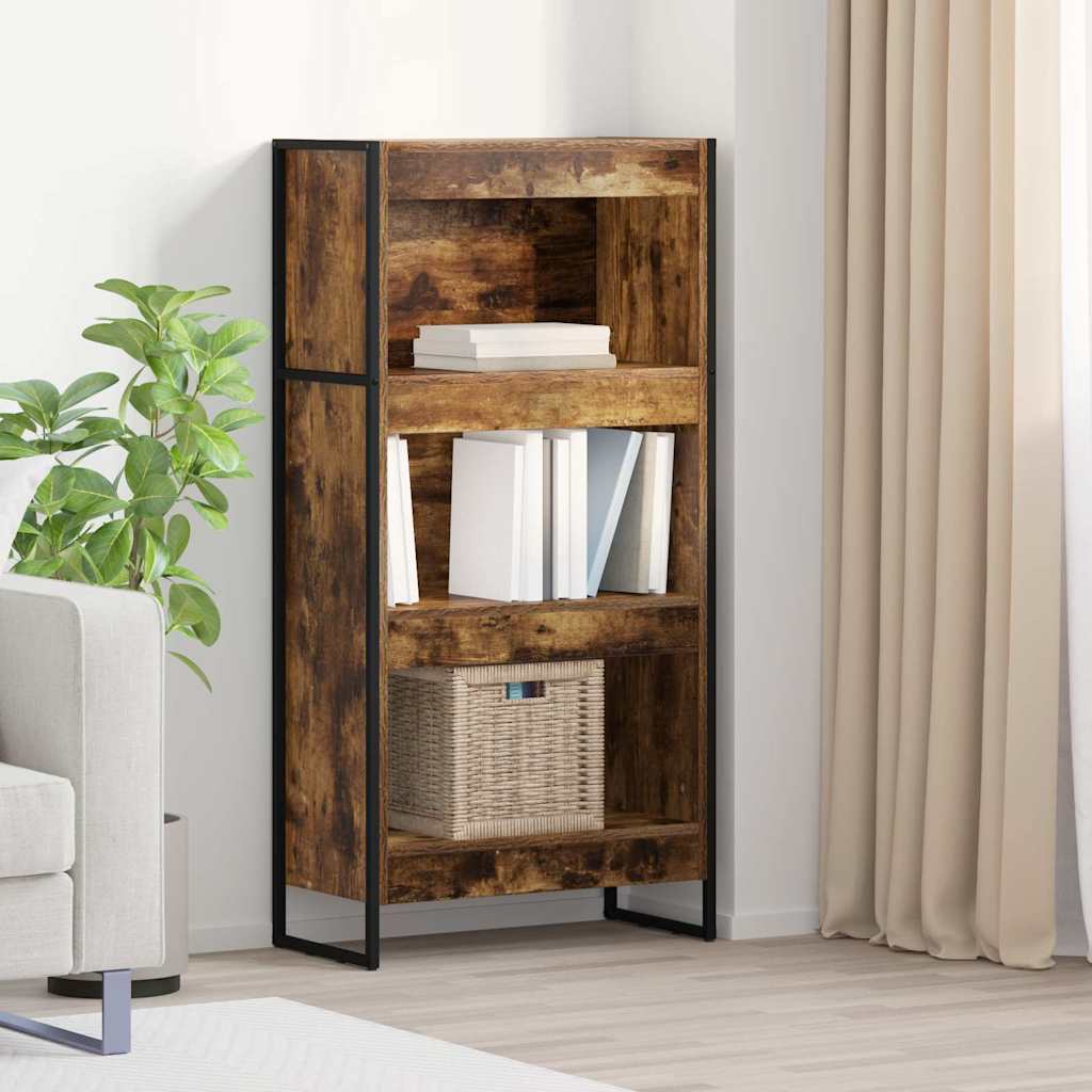 Estantería para libros Roble Artesanal 80 x 30 x 121 cm