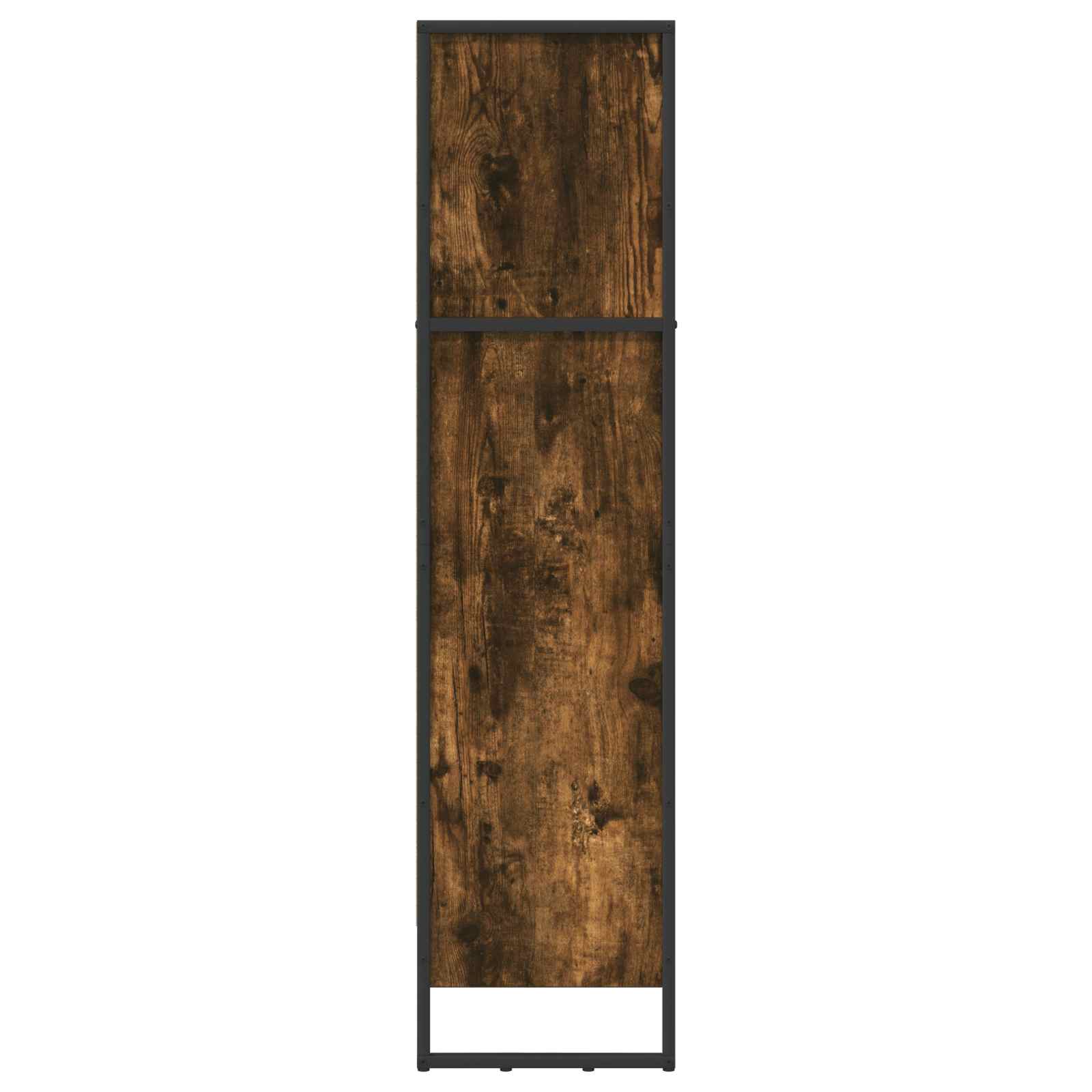 Estantería para libros Roble Humo 80 x 30 x 121 cm