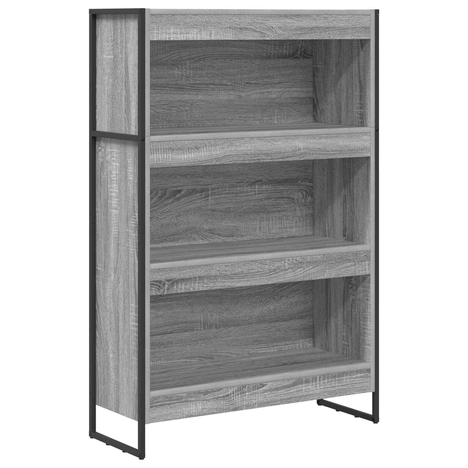 Estantería para libros Gris Sonoma 80 x 30 x 121 cm