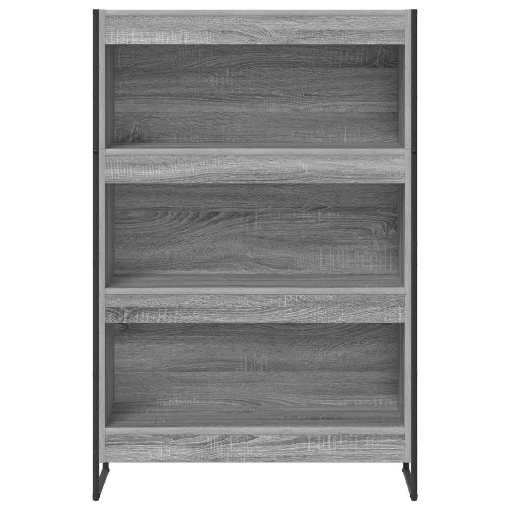 Estantería para libros Gris Sonoma 80 x 30 x 121 cm