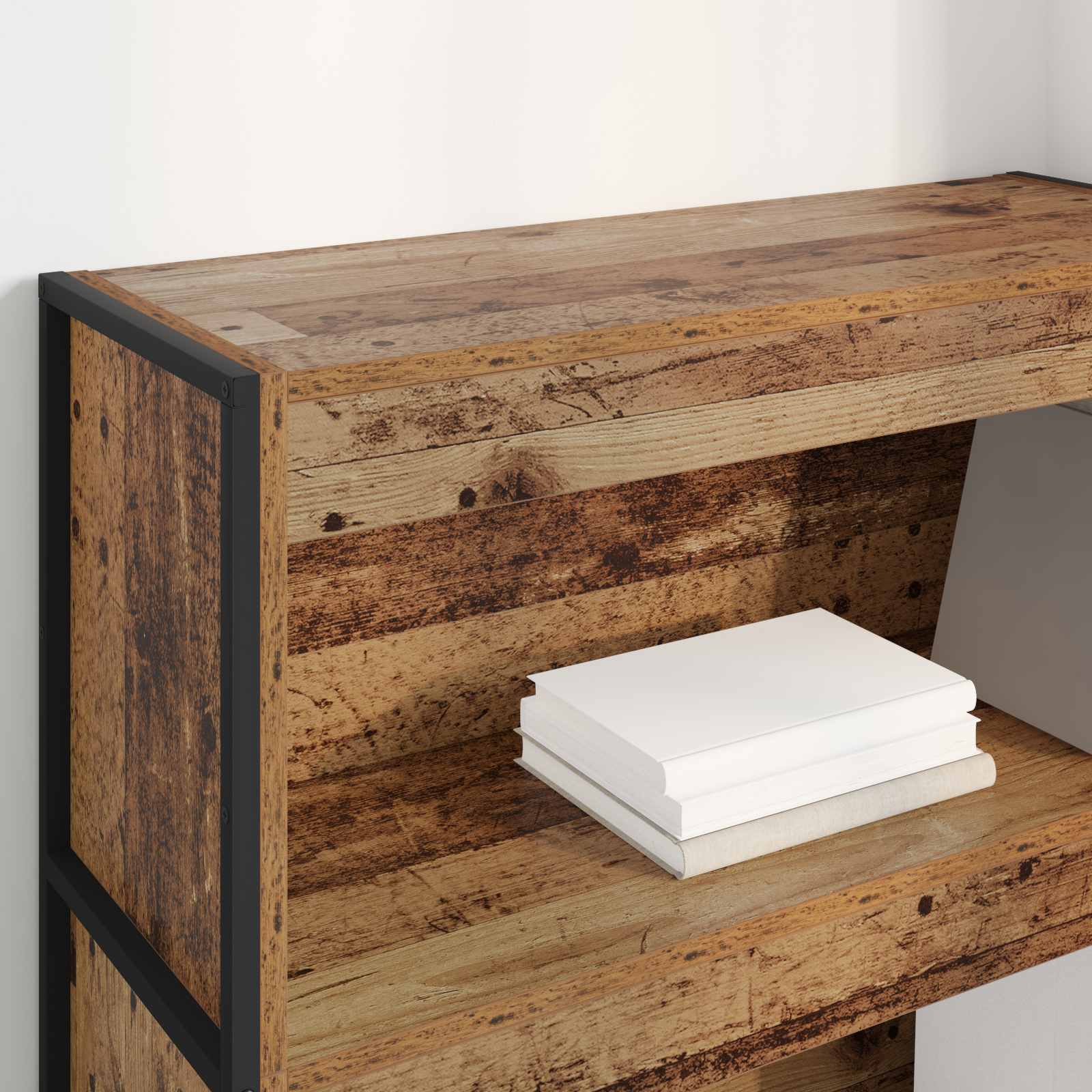 Estantería para libros Madera Vieja 80 x 30 x 121 cm