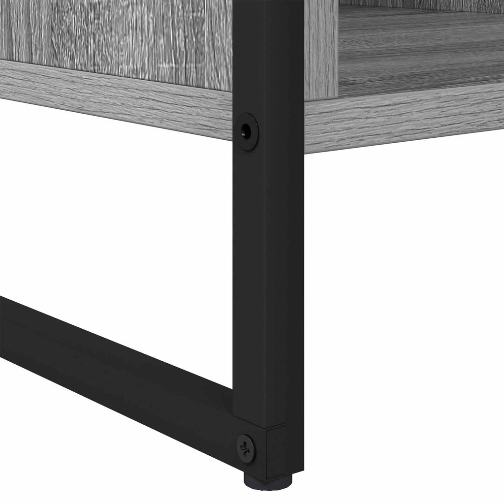 Mesa de Café Gris Sonoma 80 x 50 x 40 cm Madera contrachapada