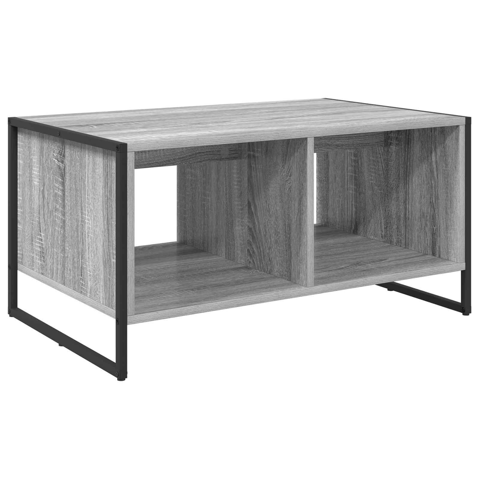 Mesa de Café Gris Sonoma 80 x 50 x 40 cm Madera contrachapada
