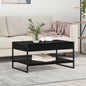 Mesa de Café Gris Sonoma 80 x 50 x 40 cm Madera contrachapada