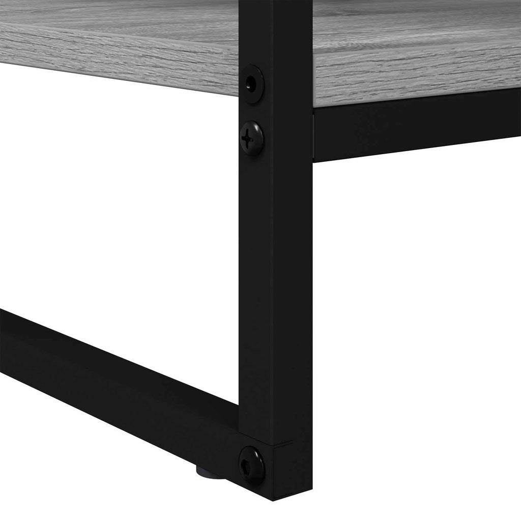 Mesa de Café Gris Sonoma 80 x 50 x 40 cm Madera contrachapada