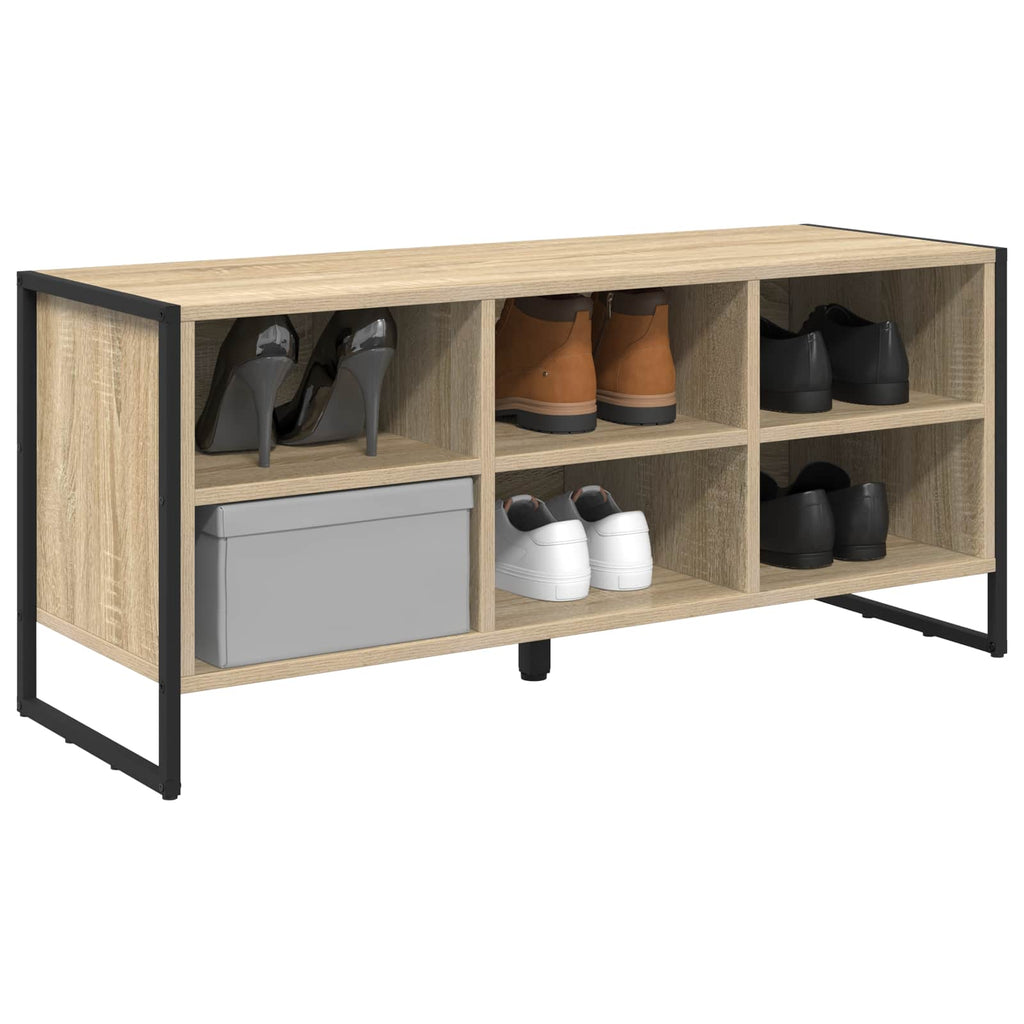 Armario para Zapatos con almacenamiento Sonoma 100 x 35 x 44 cm