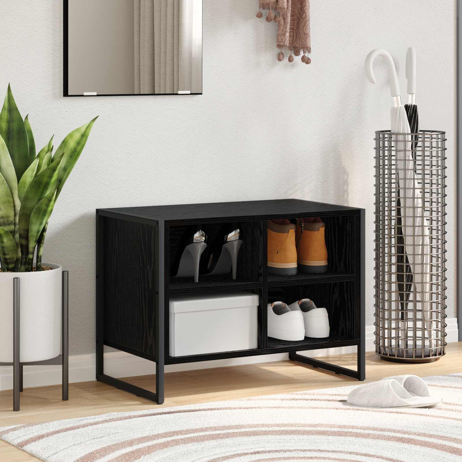 Armario para Zapatos con almacenamiento Sonoma 100 x 35 x 44 cm