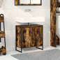 Gabinete de Baño con almacenamiento Gris Sonoma 60 x 30 x 60 cm