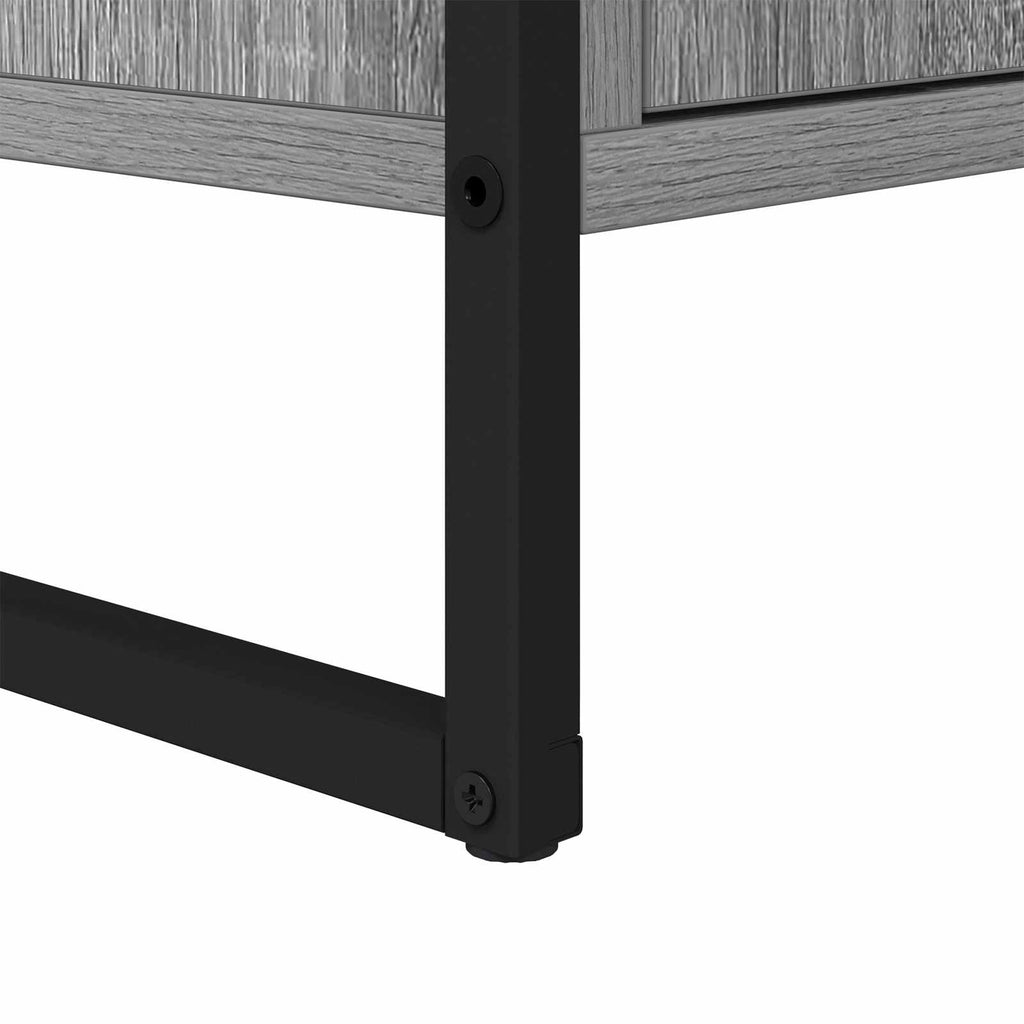Gabinete de Baño con almacenamiento Gris Sonoma 60 x 30 x 60 cm