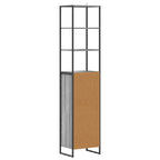 Gabinete de Baño con cajón Gris Sonoma 40 x 30 x 180 cm