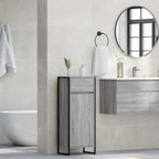 Gabinete de Baño con cajón Gris Sonoma 40 x 30 x 100 cm