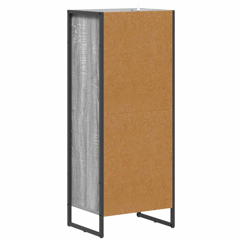 Gabinete de Baño con cajón Gris Sonoma 40 x 30 x 100 cm