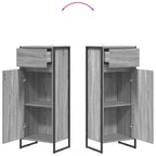 Gabinete de Baño con cajón Gris Sonoma 40 x 30 x 100 cm