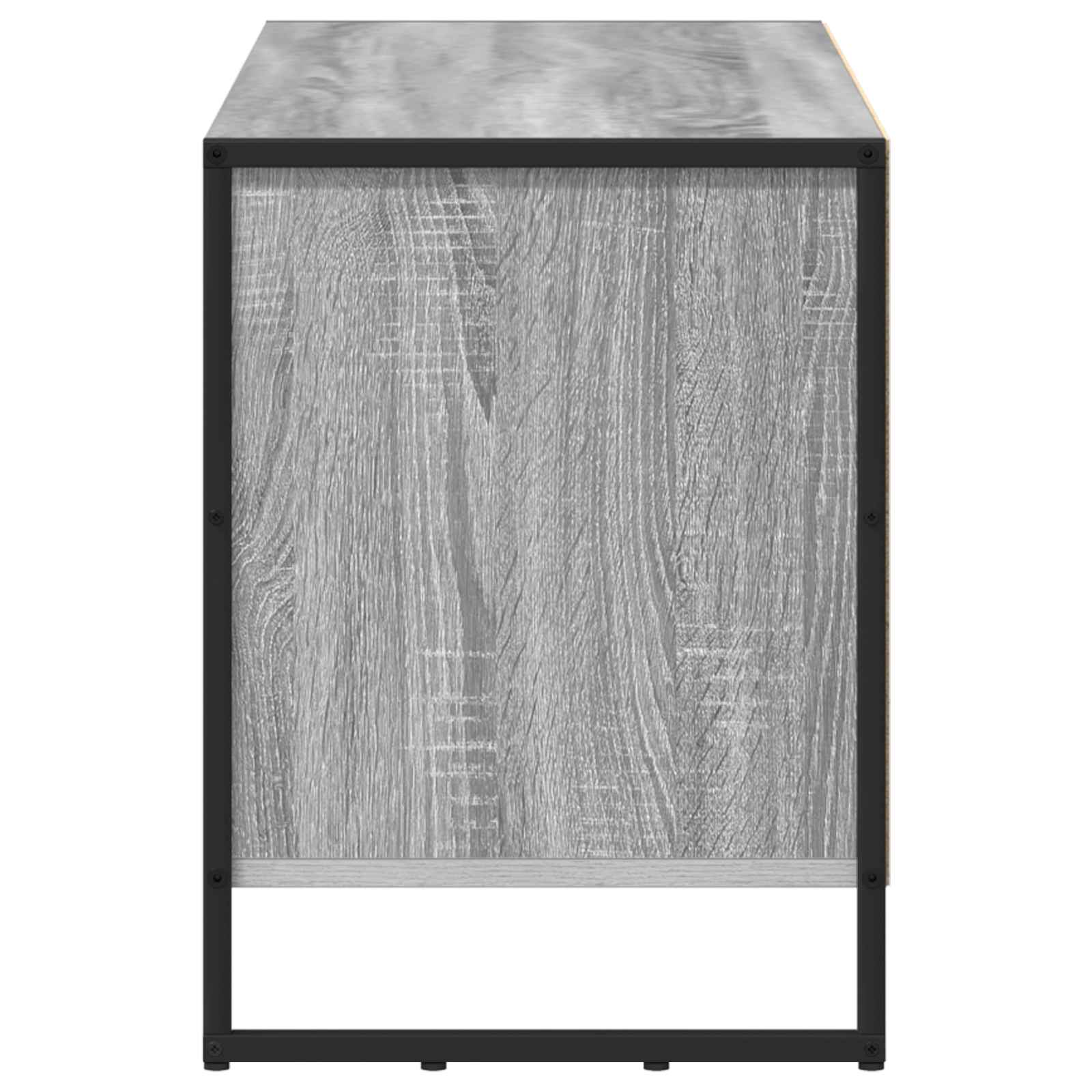 Gabinete de TV con cajón Gris Sonoma 100 x 36 x 49,5 cm