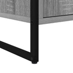 Gabinete de TV Gris Sonoma 140 x 36 x 49.5 cm