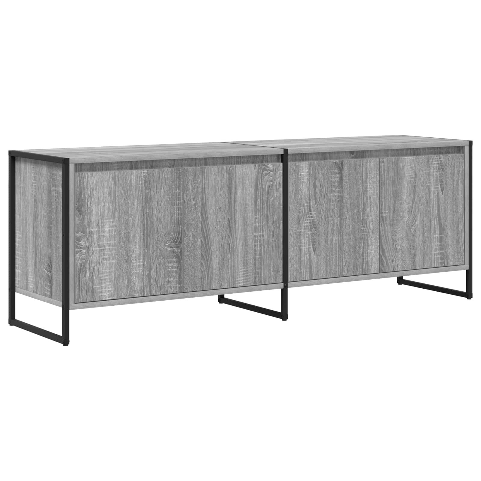 Gabinete de TV Gris Sonoma 140 x 36 x 49.5 cm