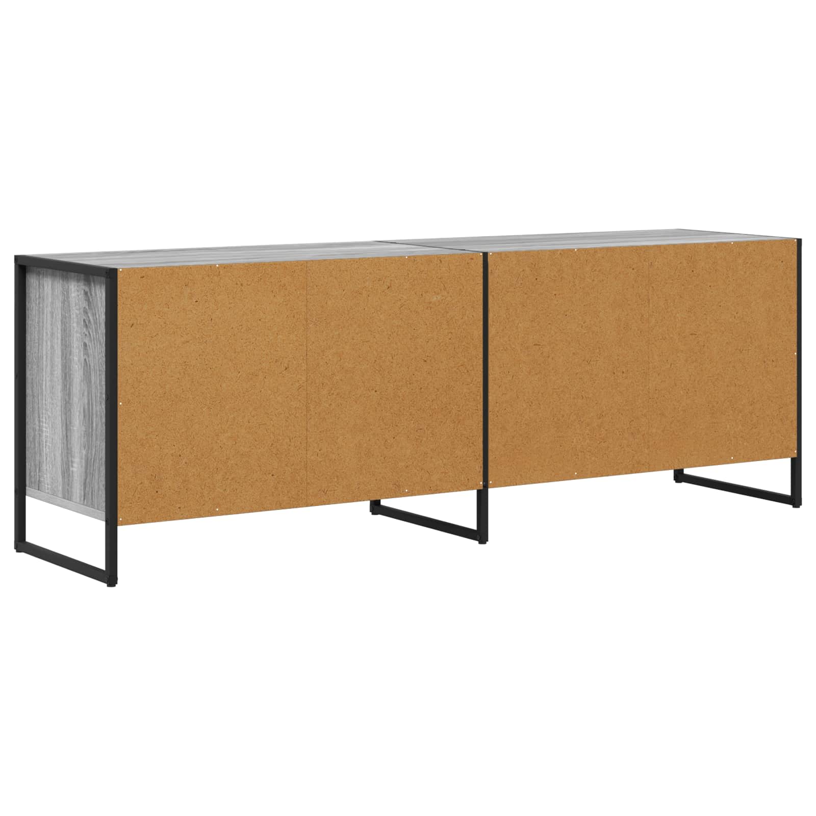 Gabinete de TV Gris Sonoma 140 x 36 x 49.5 cm