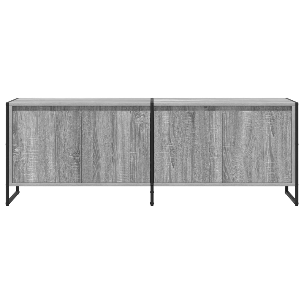 Gabinete de TV Gris Sonoma 140 x 36 x 49.5 cm