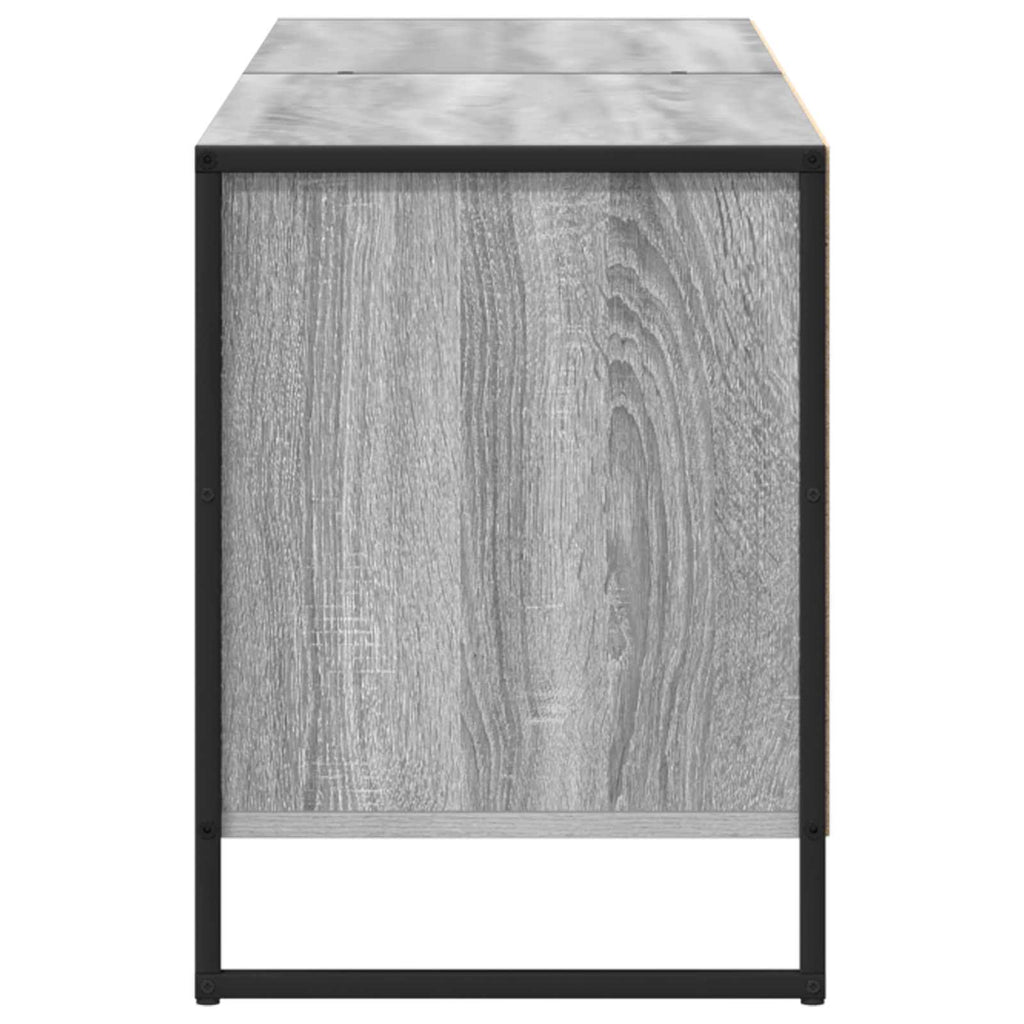 Gabinete de TV Gris Sonoma 140 x 36 x 49.5 cm