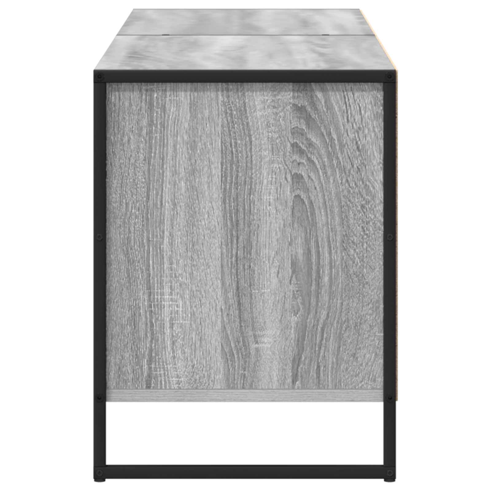 Gabinete de TV Gris Sonoma 140 x 36 x 49.5 cm