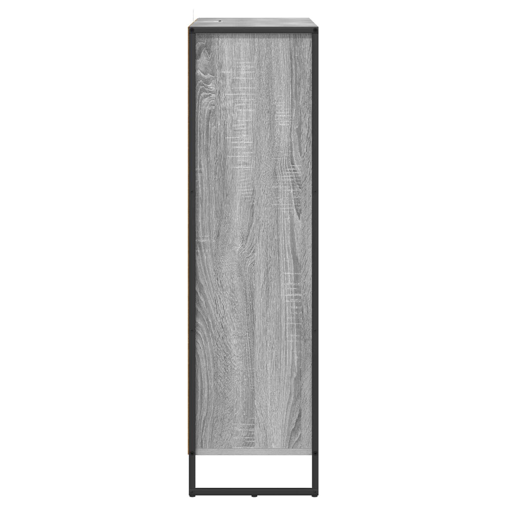 Estantería para libros Gris Sonoma 99,5 x 30 x 108,5 cm
