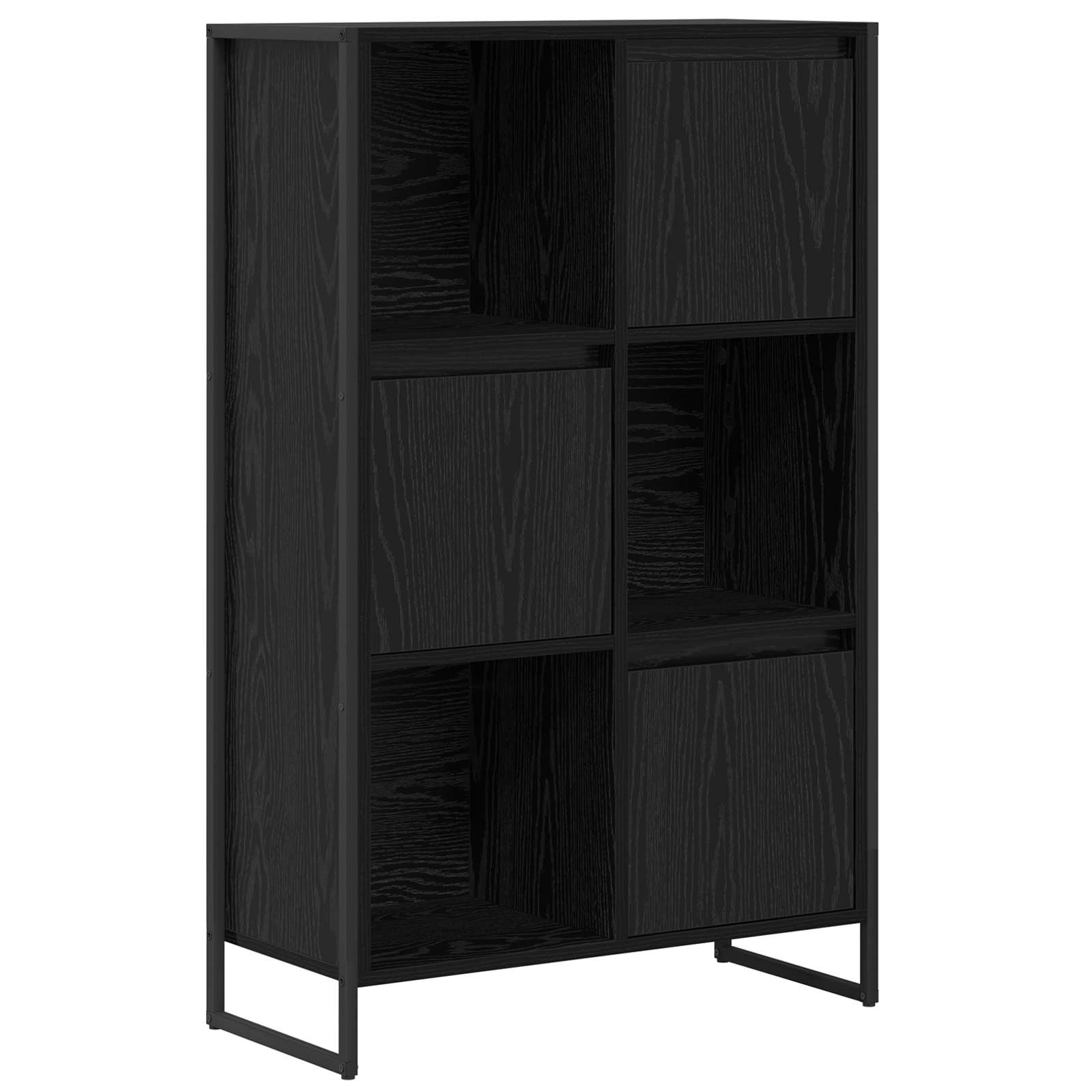 Estantería para libros Roble Negro 68 x 30 x 108.5 cm