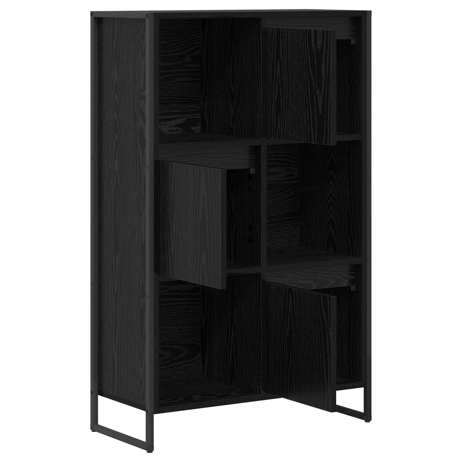 Estantería para libros Roble Negro 68 x 30 x 108.5 cm