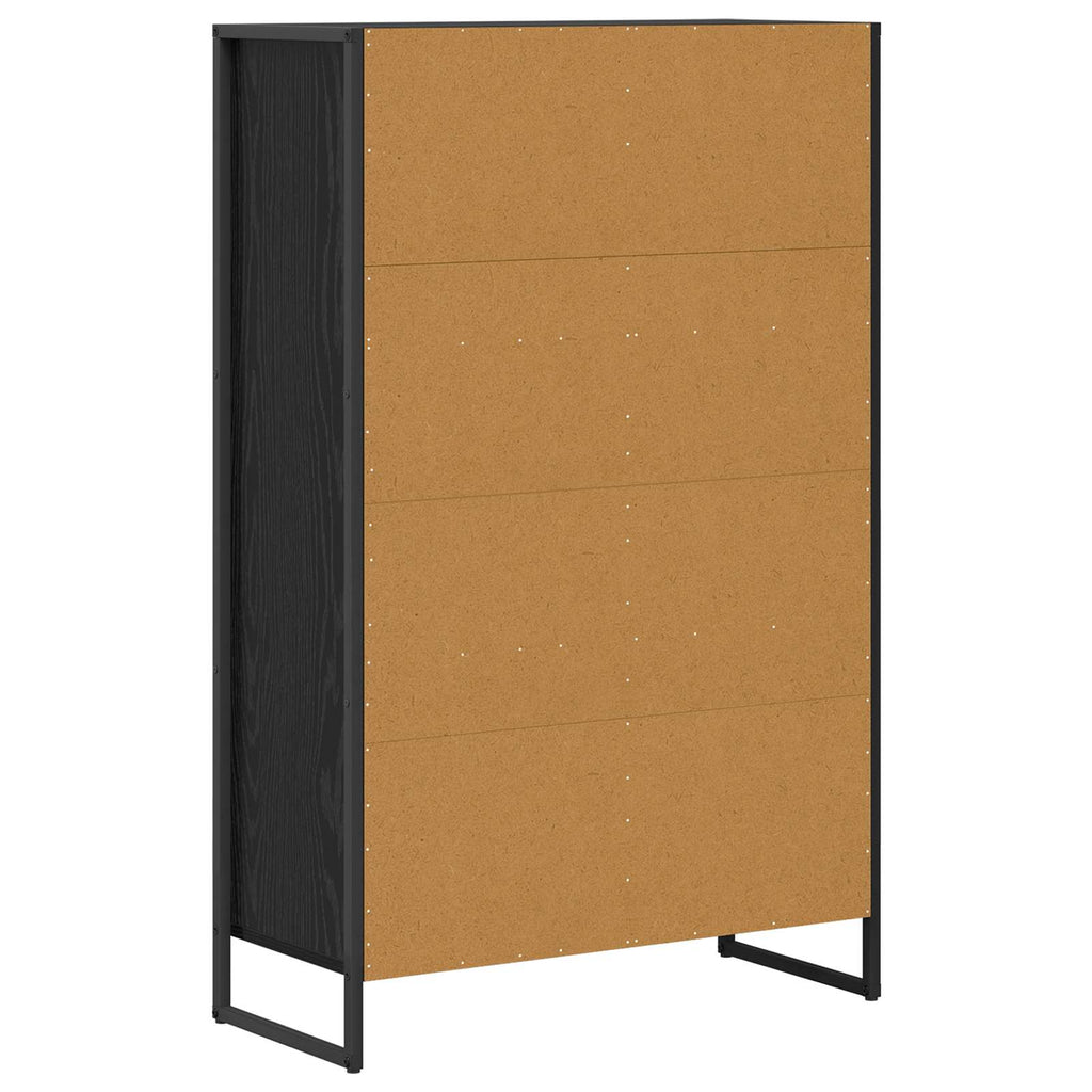 Estantería para libros Roble Negro 68 x 30 x 108.5 cm