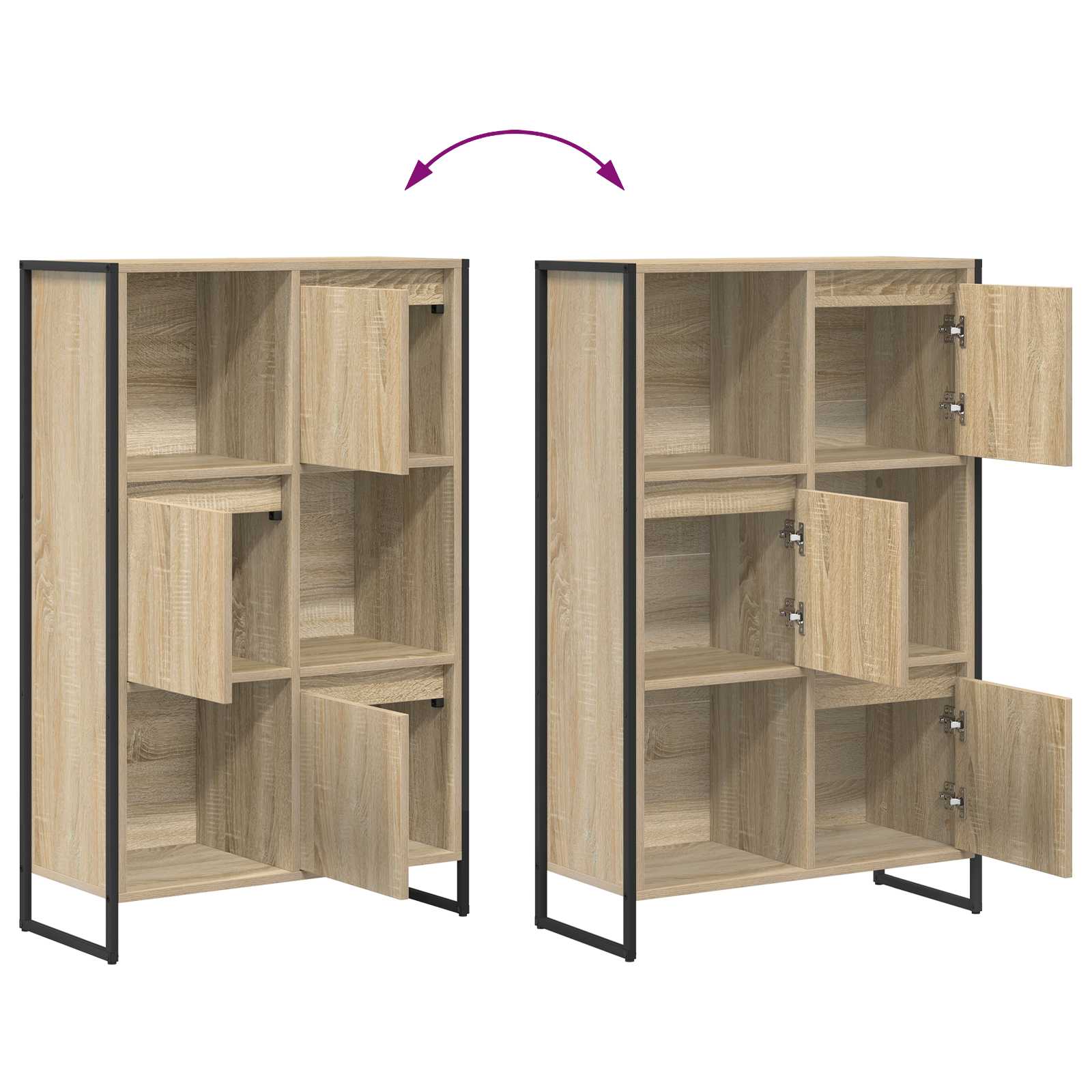 Estantería para libros Sonoma 68 x 30 x 108.5 cm