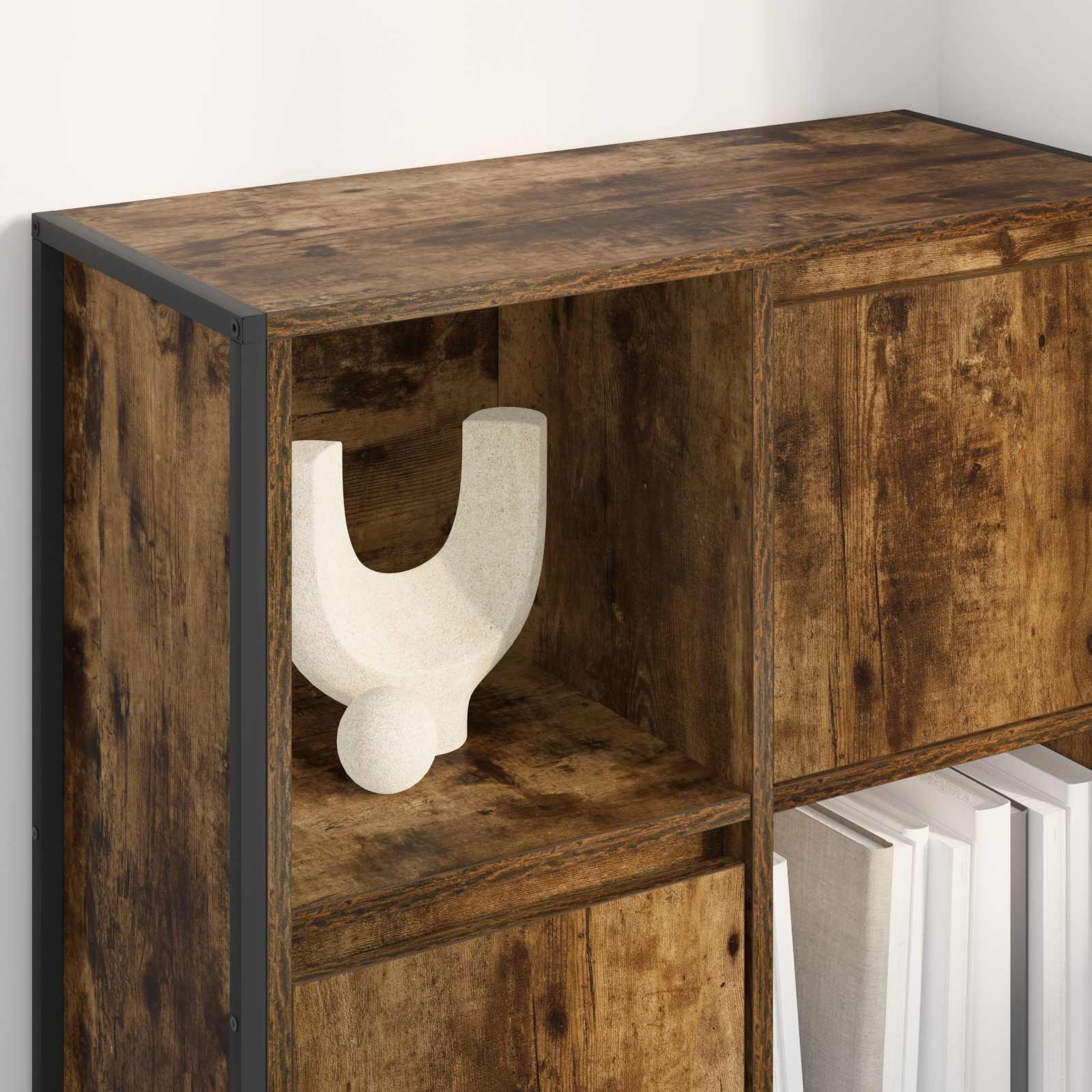 Estantería para libros Roble Humo 68 x 30 x 108.5 cm