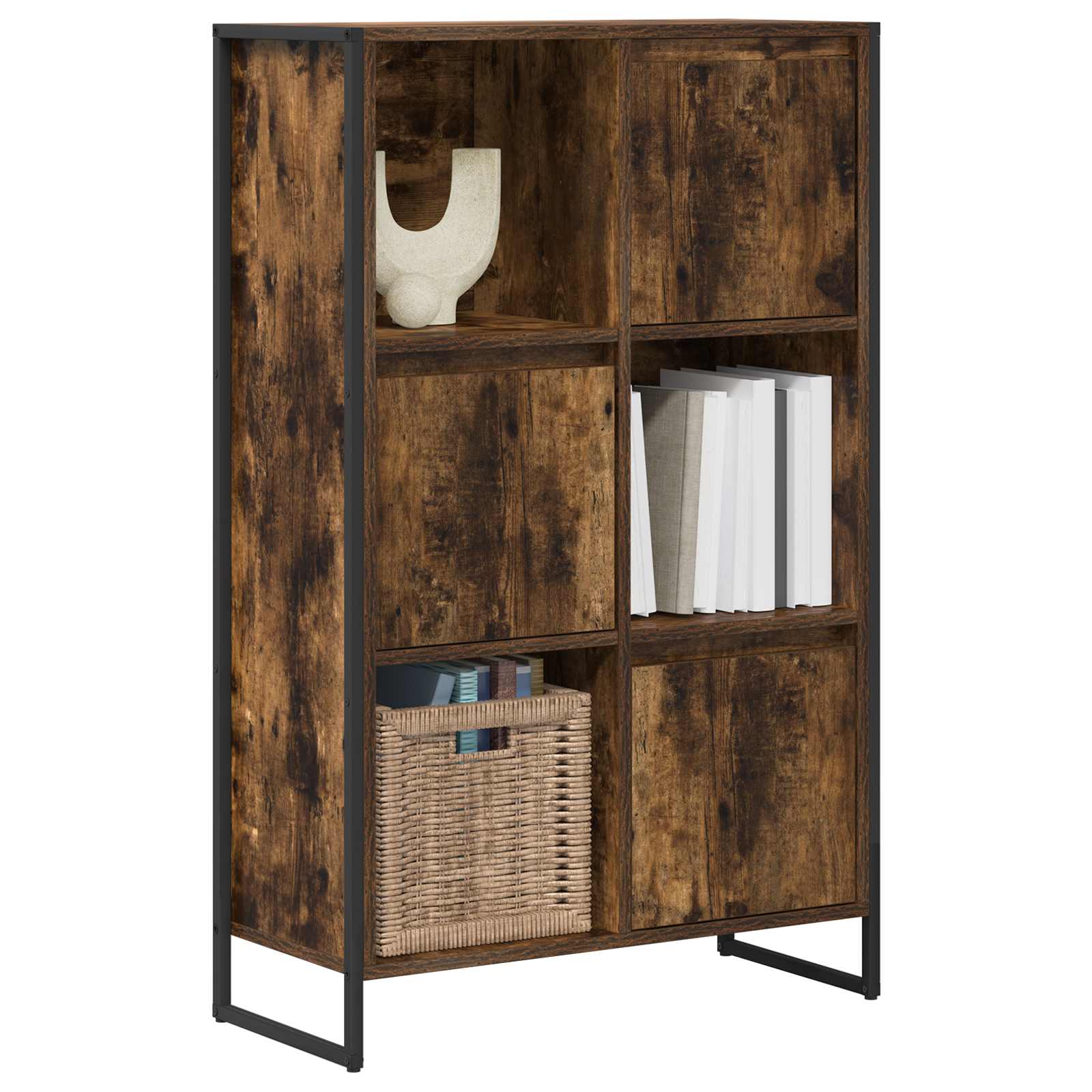 Estantería para libros Roble Humo 68 x 30 x 108.5 cm