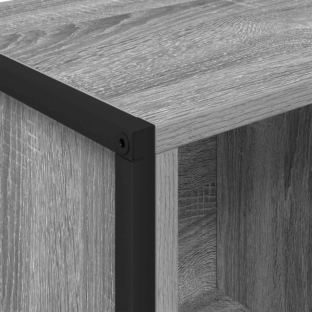 Estantería para libros Gris Sonoma 68 x 30 x 108.5 cm