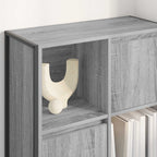 Estantería para libros Gris Sonoma 68 x 30 x 108.5 cm