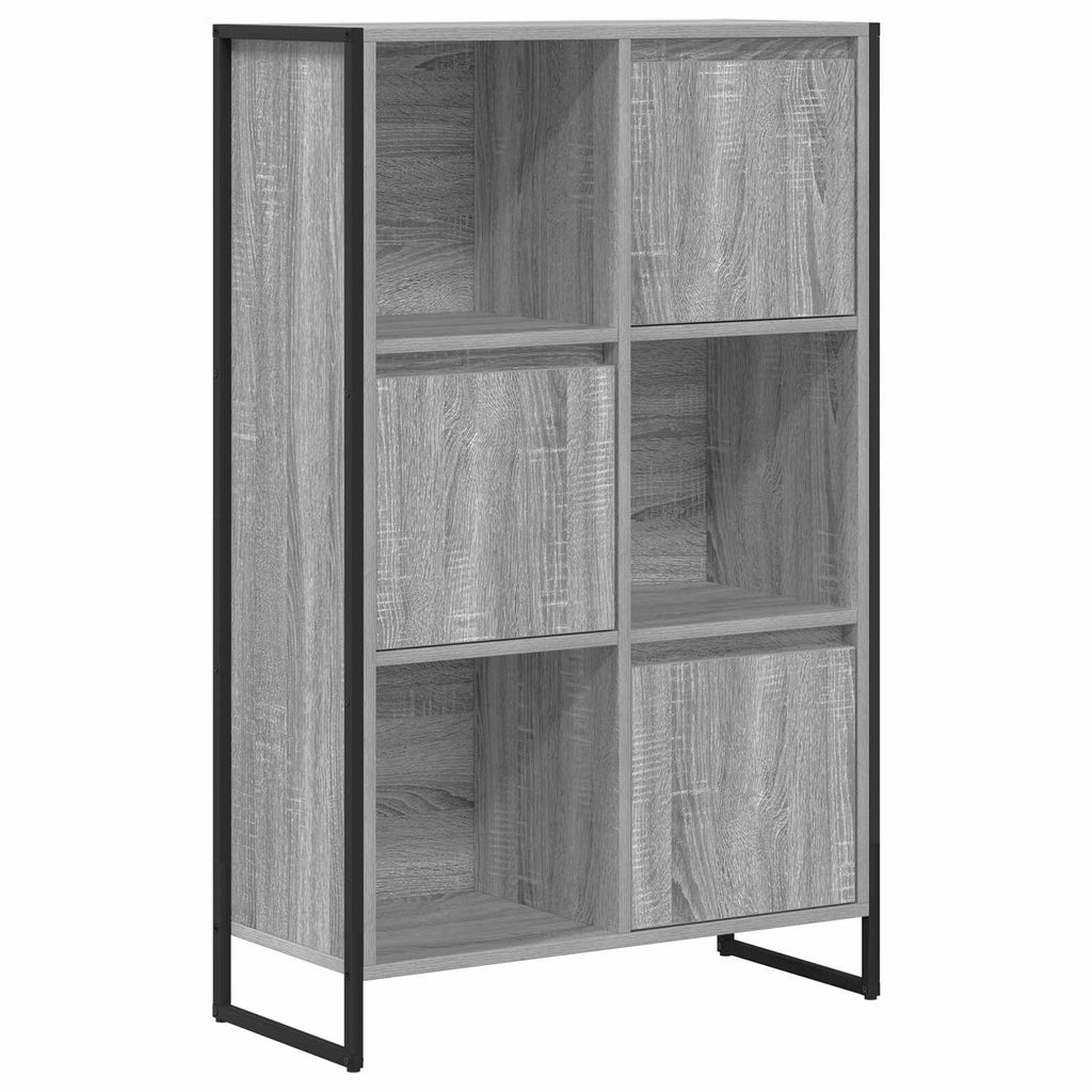 Estantería para libros Gris Sonoma 68 x 30 x 108.5 cm