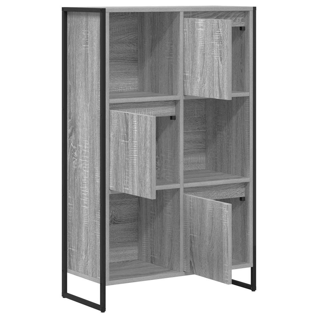 Estantería para libros Gris Sonoma 68 x 30 x 108.5 cm