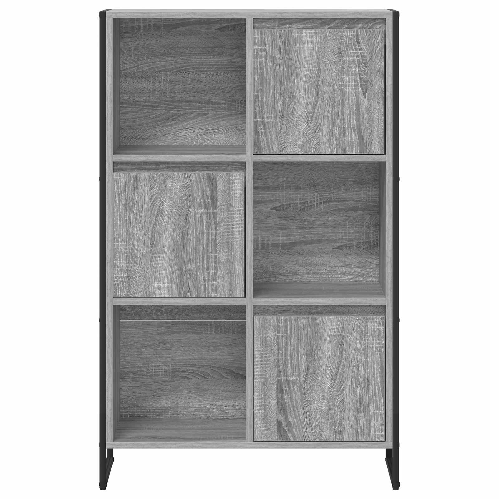 Estantería para libros Gris Sonoma 68 x 30 x 108.5 cm