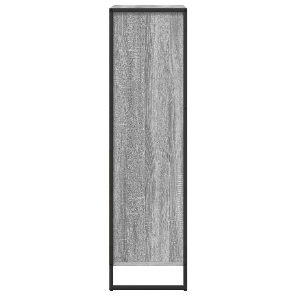 Estantería para libros Gris Sonoma 68 x 30 x 108.5 cm