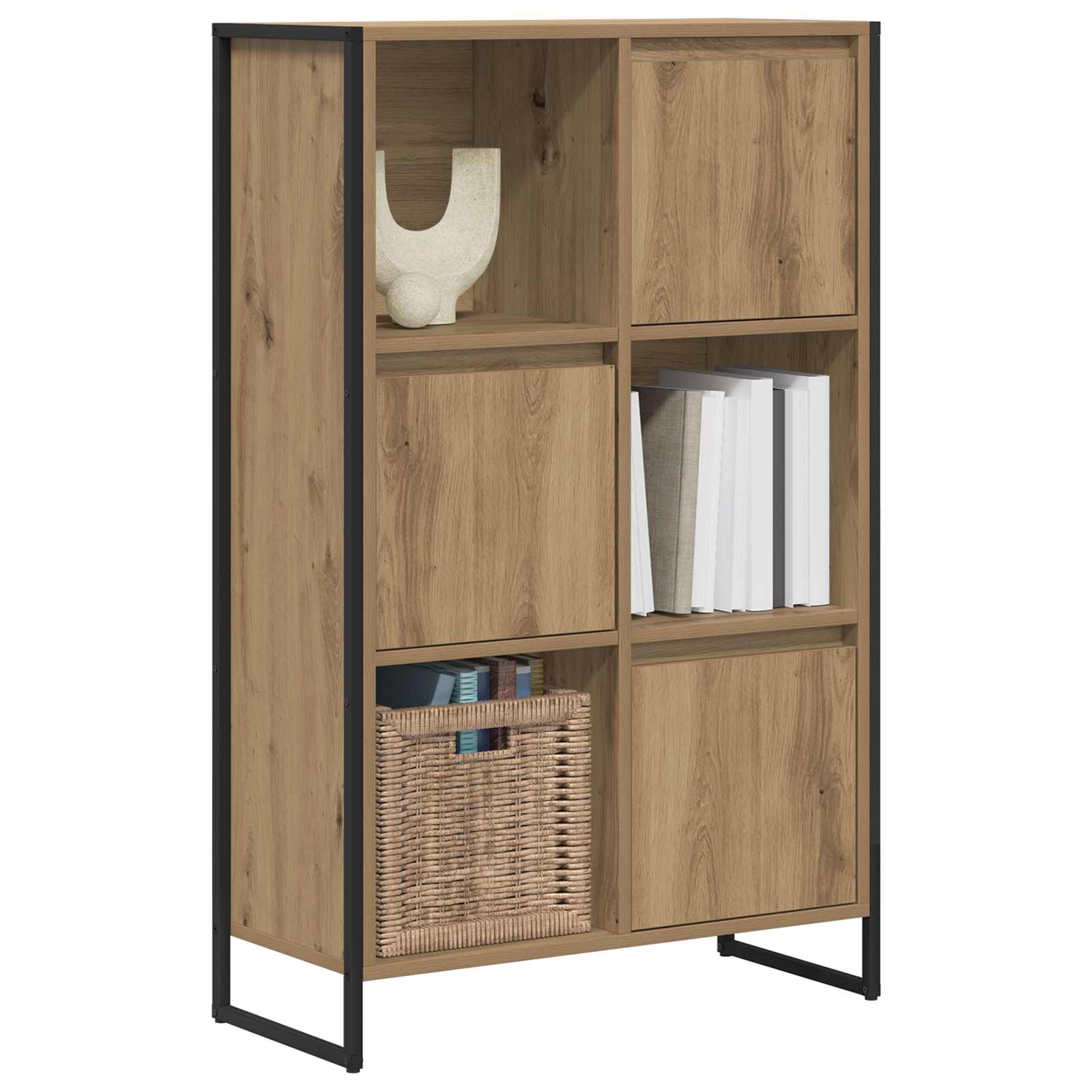 Estantería para libros Roble Artesanal 68 x 30 x 108.5 cm
