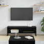 Gabinete de TV 100 x 36.5 x 30.5 cm Roble Negro