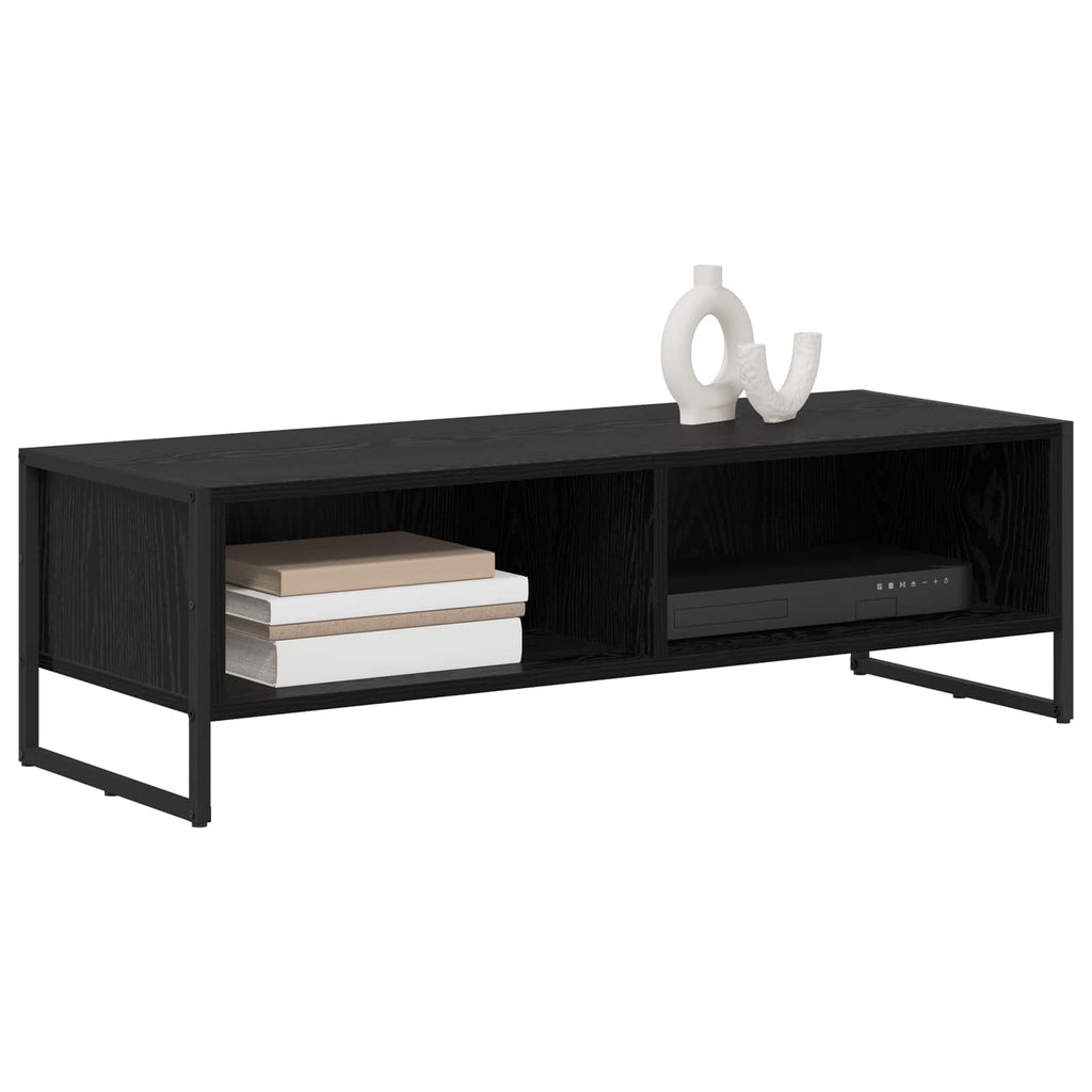 Gabinete de TV 100 x 36.5 x 30.5 cm Roble Negro