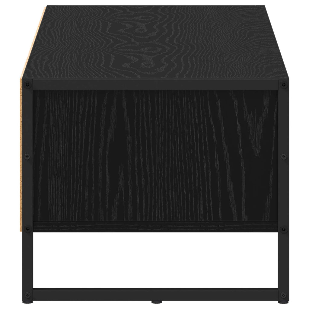 Gabinete de TV 100 x 36.5 x 30.5 cm Roble Negro