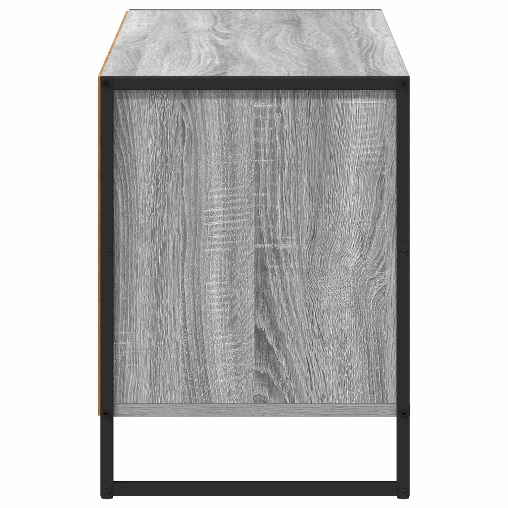 Gabinete de TV con cajón Gris Sonoma 100 x 36 x 49,5 cm