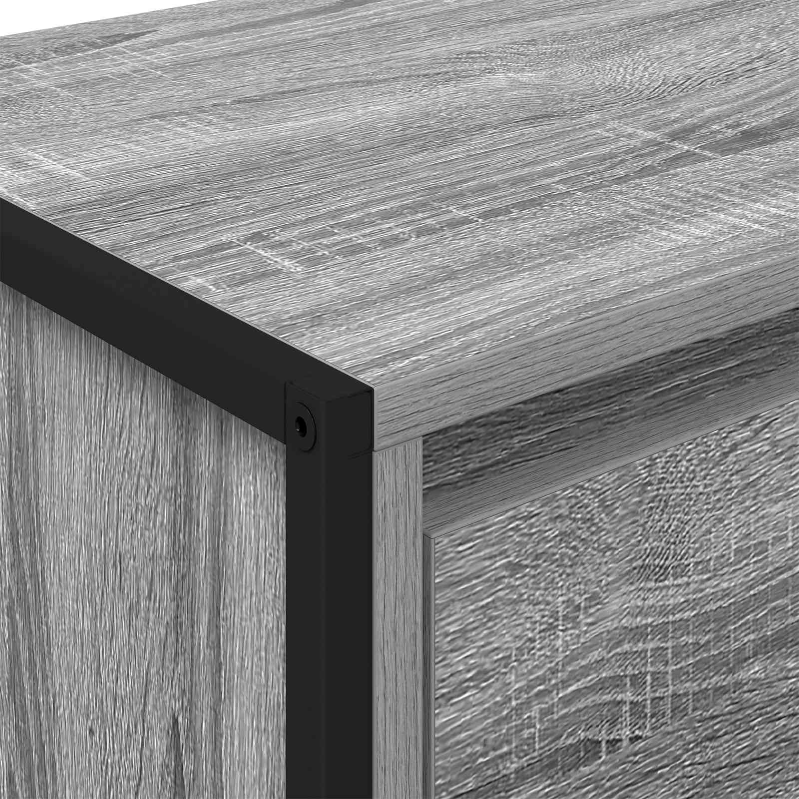 Vitrina Gris Sonoma 43 x 36 x 75,5 cm Madera contrachapada