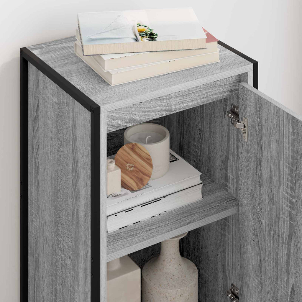 Vitrina Gris Sonoma 43 x 36 x 75,5 cm Madera contrachapada