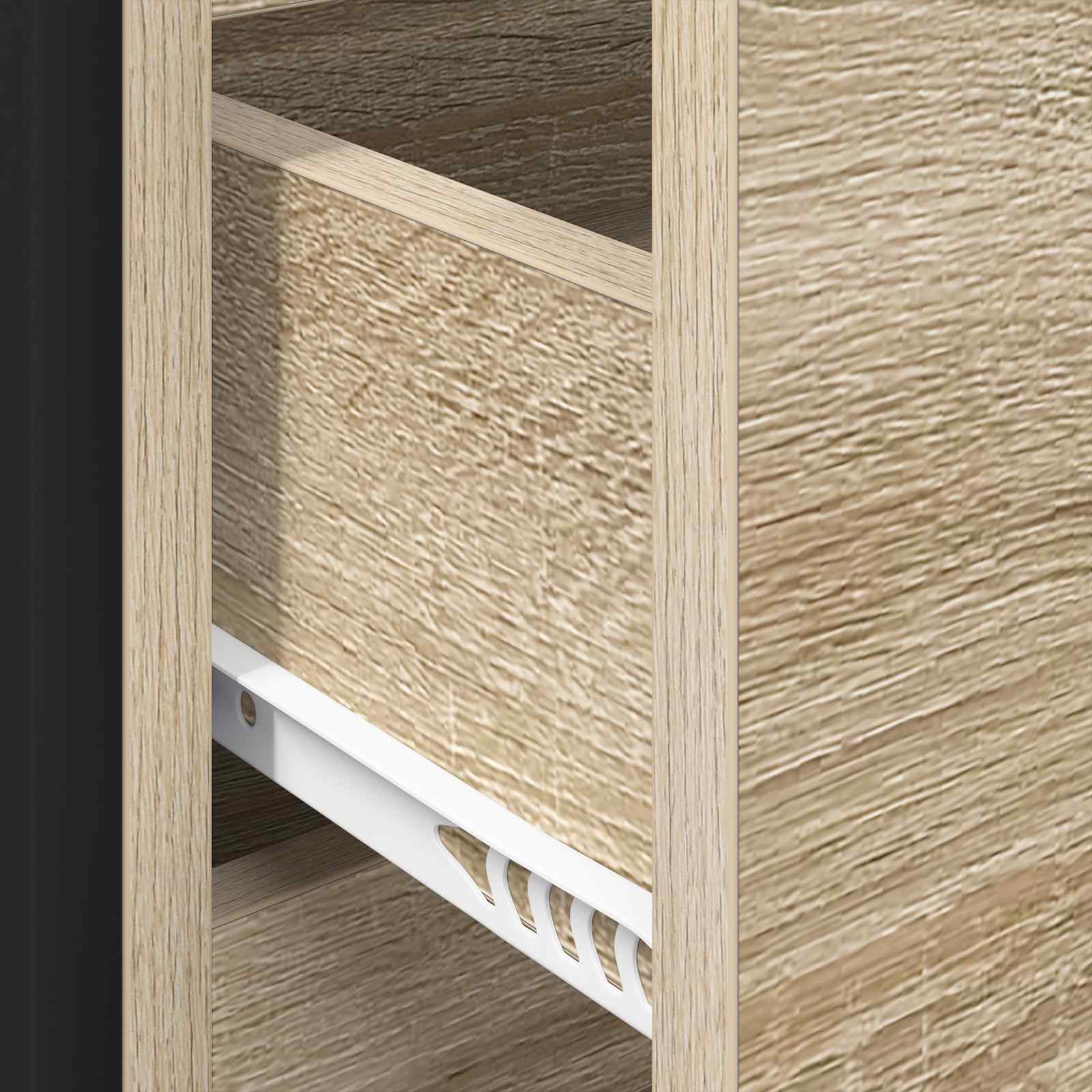 Vitrina con cajón Sonoma 79 x 36 x 75.5 cm Madera contrachapada