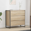 Vitrina con cajón Sonoma 79 x 36 x 75.5 cm Madera contrachapada